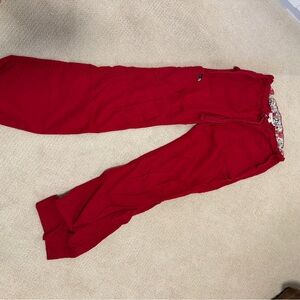 koi Red Women's Pants Medium TALL
